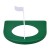 Import Classic practice Golf Putting Hole with golf flag Indoor golf Training Aids from China