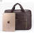 Import Classical designed full grain genuine leather briefcase men from China