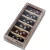 Import Clear Acrylic Magnetic  Wood 6 Slot Sunglasses  Display Storage Case from China