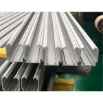 Clear anodized aluminium led profile windows frames, heat sink aluminum led strip profile, blue anodized led aluminum profile 2m