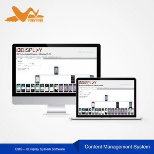 CMS Content Management System for Digital Signage Advertising Machine Software