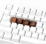 CNC Parts Wood Mechanical Keyboard Keycaps For Mechanical Keyboard
