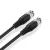 Import Coaxial Cable BNC Right Angle Plug to BNC Straight Plug RG179 100cm 3ft for 6G HD SDI Video CCTV Wire Security Camera Broadcast from China