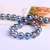Import Color Plating Blue Natural White Crystal Loose Beads from China