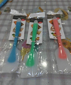 colorful food grade silicone baking spatula for making pastry