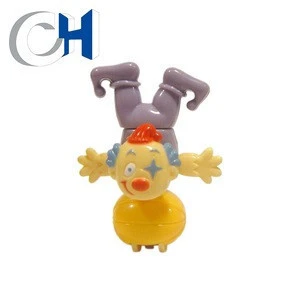 Colorful Promotion Gifts clown Plastic Egg Capsule Toy