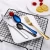 Import colourful flatware set,wedding party cutlery, stainless steel silver cutlery set from China