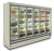 Import Combined cabinet aht chest top glass door refrigerator fridge bottom island freezer for frozen food from China