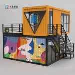 Commercial Pedestrian Street Selling Shops Outdoor Stalls Creative Container House