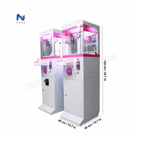 Commercial small coin operated claw toy vending wholesale mini crane game doll claw machine