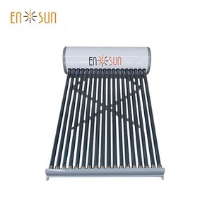 compact non pressure and compact high pressure heat pipe solar water heater factories produce system for home solar geysers