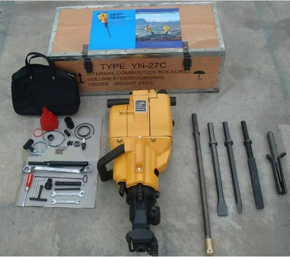 Competitive price for pionjar 120 gasoline internal combustion jack hammer rock drill tools YN27C