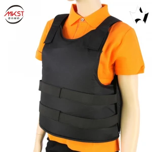 Concealable Series Bullet Proof Vest Against 9 Mm Bullet