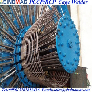 Concrete Pipe Wire Cage Welding Machine Equipment Factory