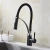 Import Contemporary brass upc sink mixer taps pull down hose spray kitchen faucet black torneira cozinha griferia cocina from China