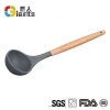 Cooking Utensils Set, 8 Piece Kitchen Utensils Set Silicone with Wood Handle for Nonstick Cookware