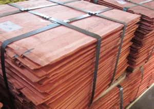COPPER CATHODES 99.99% GRADE A 2018 red copper yellow copper