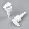 cosmetic factory wholesale white Ribbed plastic 24/410 28/410 screw lotion pump