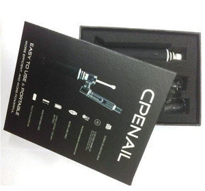 Cpenail Wax Dab Pen Kit 1100mAh Battery with Dab Rig Nail Pot Titanium Ceramic Quartz Electric Vaporizer Vapor Glass enail Kit