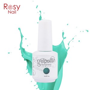 Create your own brand fashion gel nail polish 15ml bottle soak off uv gel polish for nail art paint