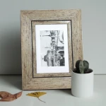 Creative vintage custom wooden photo frame