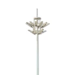 Cri Ra>75" Football Field Brightness Led High Mast Light Street Lighting Pole /Street Lamp Post