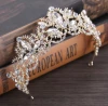 Crystal Crown Headband Korean Bridal Hair Accessories Birthday Crown