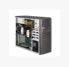 CSE-731D-300B Black Mid-tower Server Chassis with Card Reader 300W 2 External 3.5" Drive Bays
