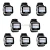Import CTW06 functional high quality calling system/ restaurant watch pager with 433 mhz from China