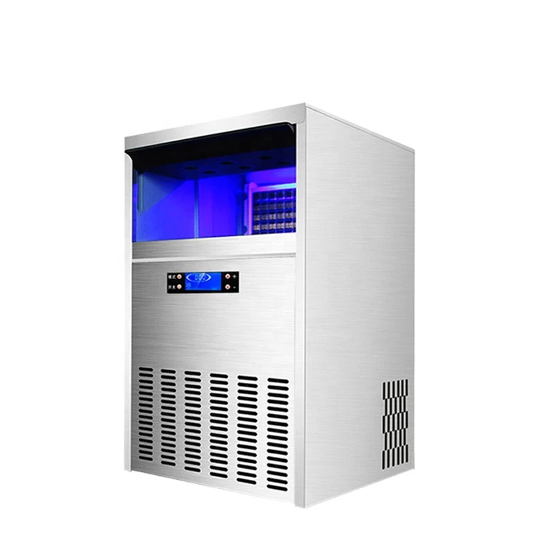 Cube Ice Machine High Output 220v/50hz 40KG/day Production Wholesale Commercial Ice Machine Snack Machine
