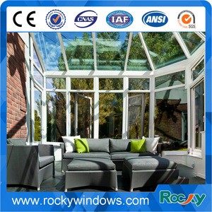 Curve glass sun rooms/glass sunroom/aluminum extrusion sunroom