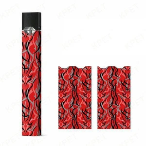 Custom 210 Styles Electronic Cigarette Sticker Protective Sticker JUUL Case/Decal/Wrap/Skin/Sticker