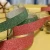 Import custom colorful christmas gift celebrate silk organza ribbon from China