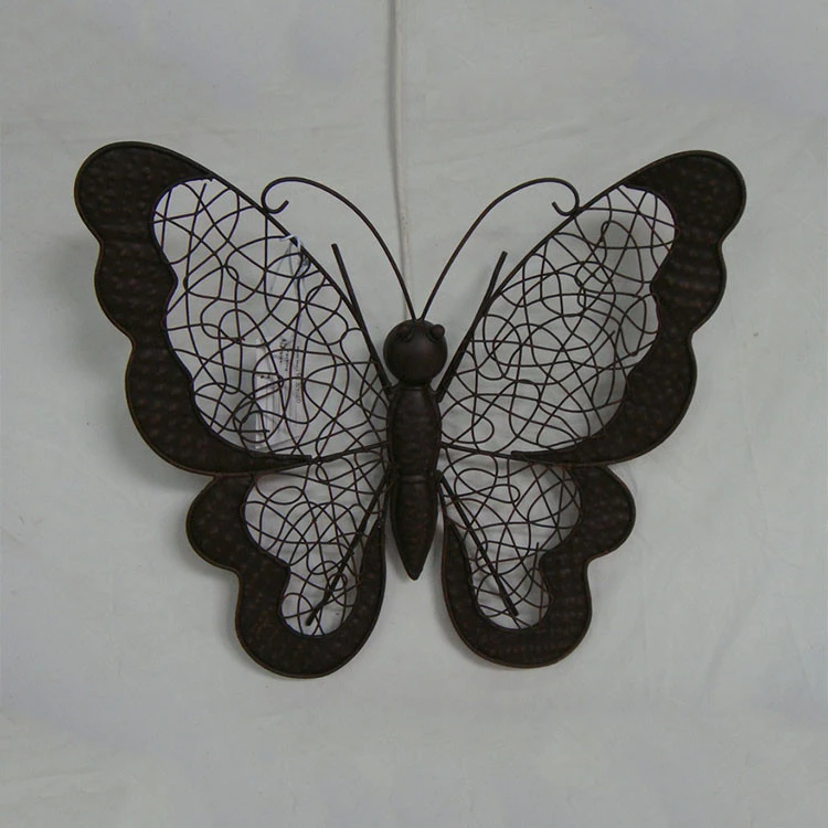 Custom Design Modern Decoration Art Butterfly Metal Wall Decor
