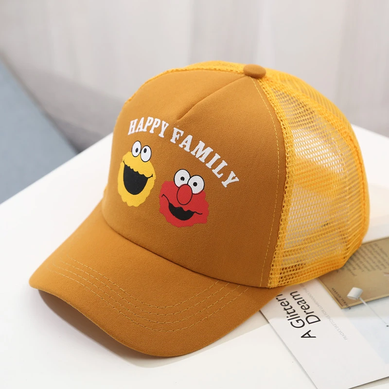 Custom digital printing mesh back cap kid trucker hat