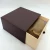 Custom drawer paper gift box packaging box with plastic sleeve