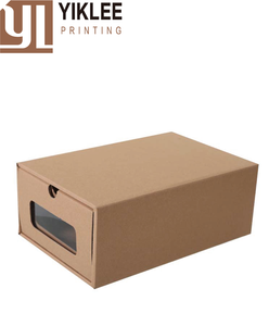 Buy Custom Logo Corrugated Board Drawer Shoe Box, Sliding Drawer Box ...