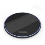 Custom logo LED Light Phone Charger Universal 10W Best Wireless Charger for iphone 11