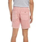Custom Mens 100% Cotton Saturday Beach Drawstring Shorts