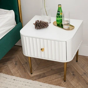 Custom Modern Bedroom Decor Wooden Bedside Nightstand Storage Drawer Furniture Bedside table Modern