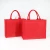 Import Custom Red Color Large Burlap Tote Jute Gift Bag With Your Logo from China