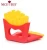 Import Custom Silicone Burger and Fries Baby Teether Toy Set from China