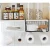 Import Custom stainless steel dish rack for kitchen tableware storage  metal shelf organize from China