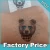 Import custom temporary black child tattoo mix design folded packing tattoo stickers from China