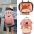 Import Custom Waterproof nylon Multifunction large capacity portable mummy nappy backpack cute baby diaper bag from China