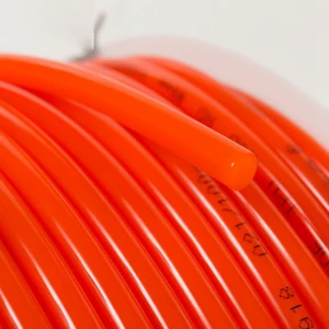 Custom Wholesale TPU Round  Orange color Smooth Polyurethane Conveyor  Pu Belt