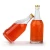 Import Customized 1000ml Liquor Spirits Rum Vodka Whiskey Tequila Gin Clear Glass wine Bottles with Cork Top from China