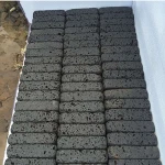 Customized Black Lava Stone Basalt Block