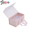 customized cardboard box with magnetic close shoes box with handle
