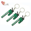Customized Cute fashion Silicon keychain Soft 3D pvc keychain Rubber key chain